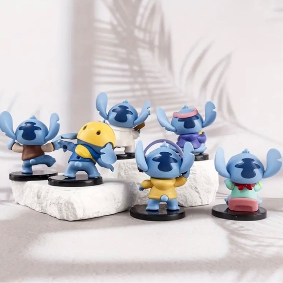 Blind Box Stitch Collectible Figurine Set - Blue One ransoms Piece - Picture 3 of 6